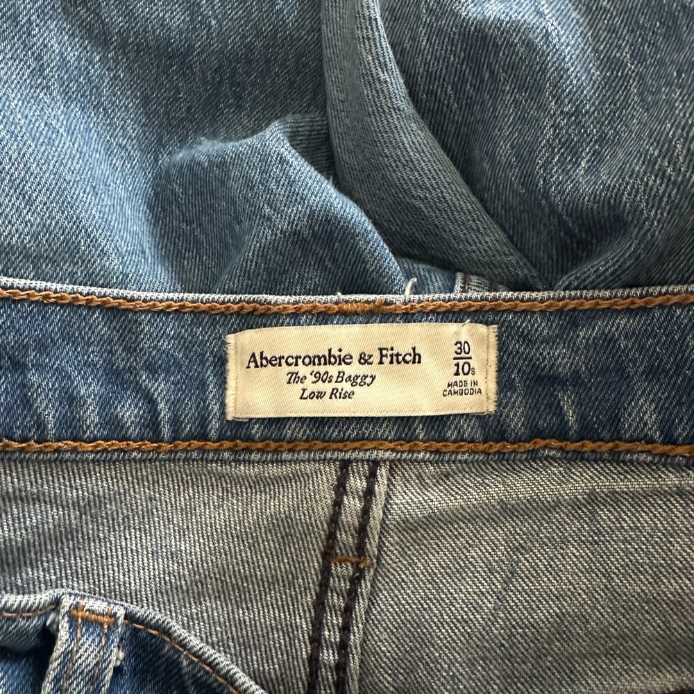 Abercrombie & Fitch Blue Women's Jeans
